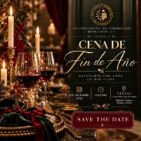 Boleto Cena de Fin de Año ASM - Asociado+Acompañante